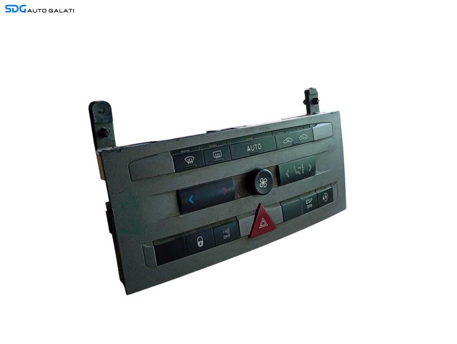 Panou Modul Unitate Comanda AC Aer Conditionat Clima Climatic Peugeot 407 2004 - 2010 Cod 96573326 96573326YP [L6110]