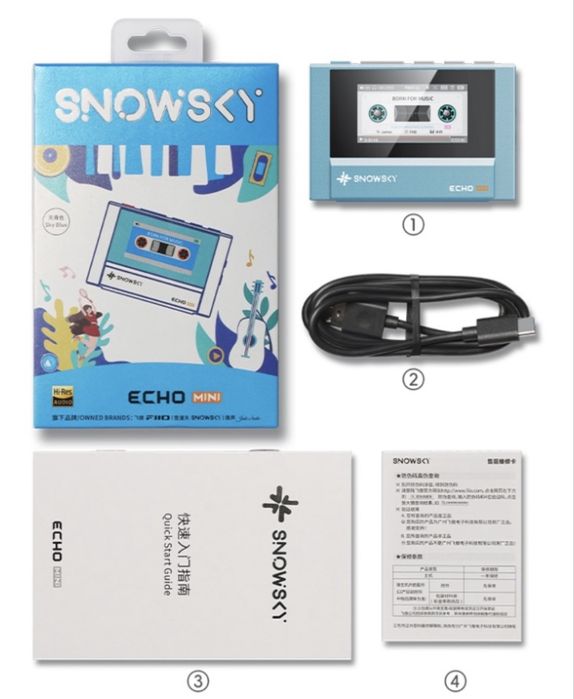 Hi-fi-плеер Fiio SNOWSKY ECHO mini