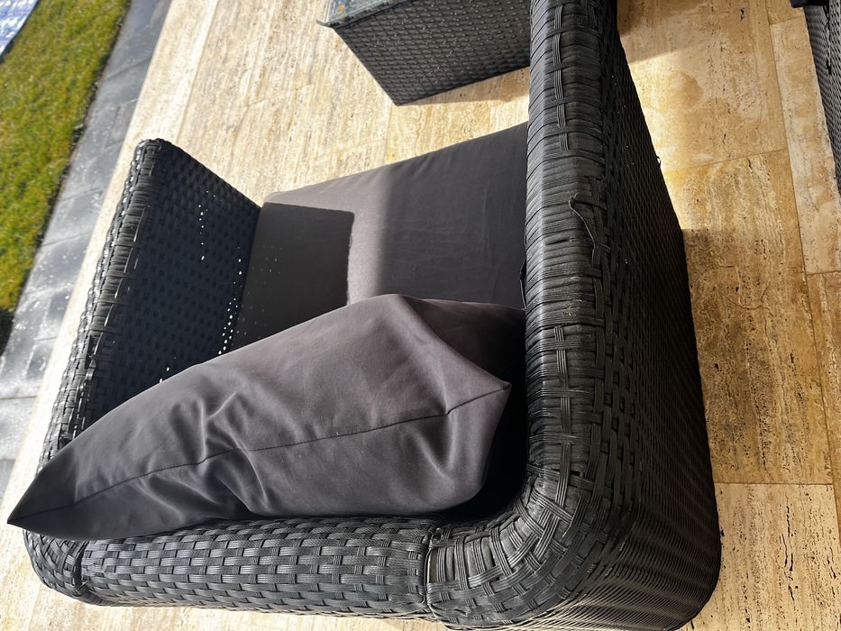 Градинска  мебел/ диван 5 места / със забележки