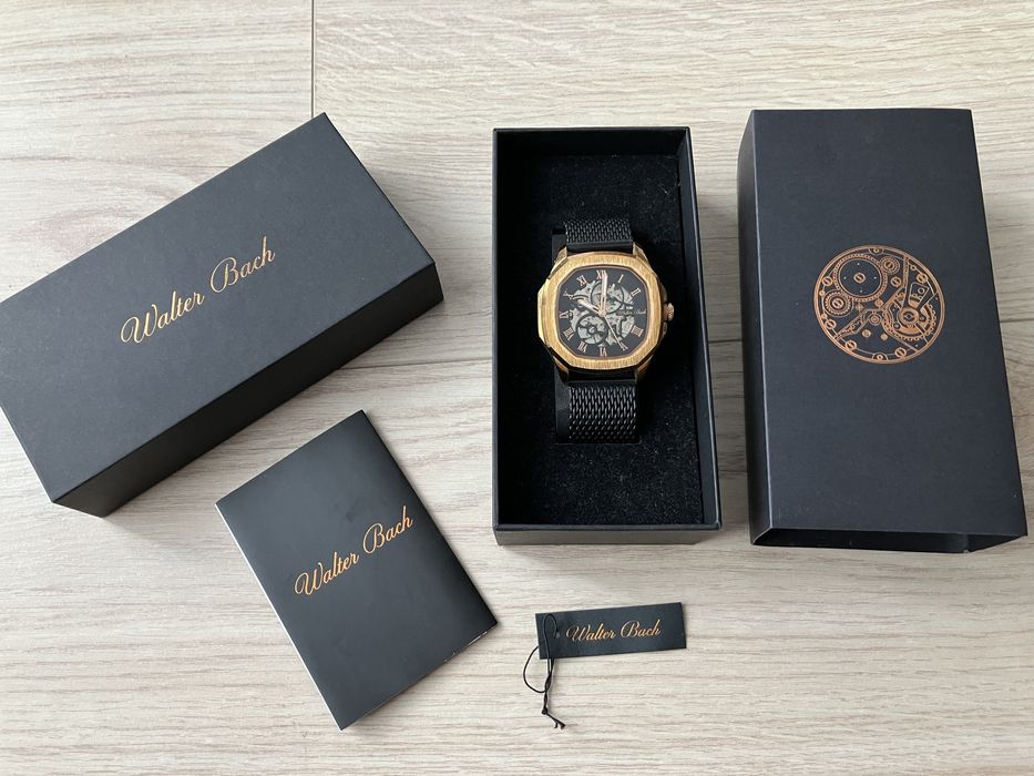 Ceas automatic Walter Bach WCD-3722 oțel inoxidabil