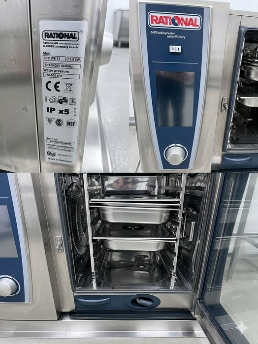 Пароконвектомат Rational SCC 61 Whitefficiency (380В) — Германия