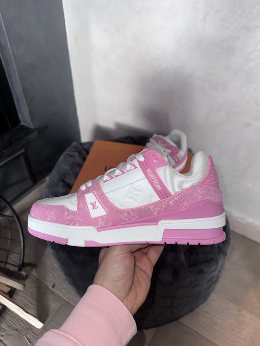 Louis Vuitton LV Trainers Pink Rose / Roz