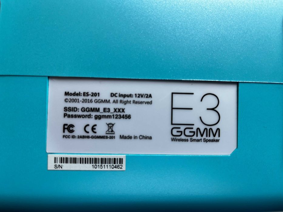 GGMM E3 Smart Speake