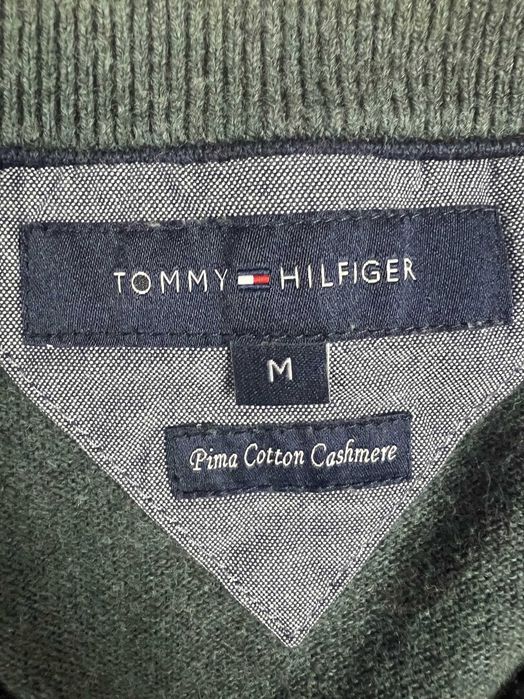Bluza Tommy Hilfiger Verde Închis