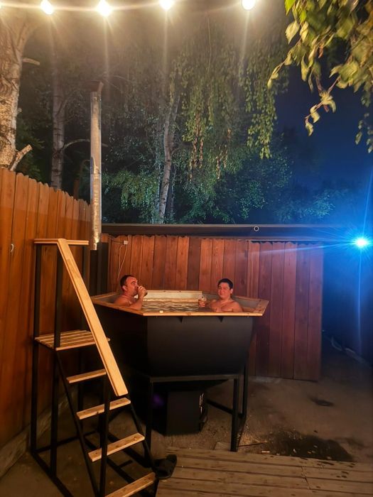 Баня Викенг на ДРОВАХ с горячим чаном