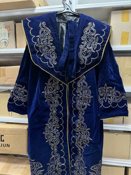 Шапан мужской, синий.