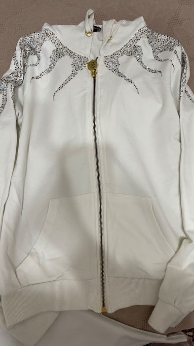 Белый женский спортивный костюм