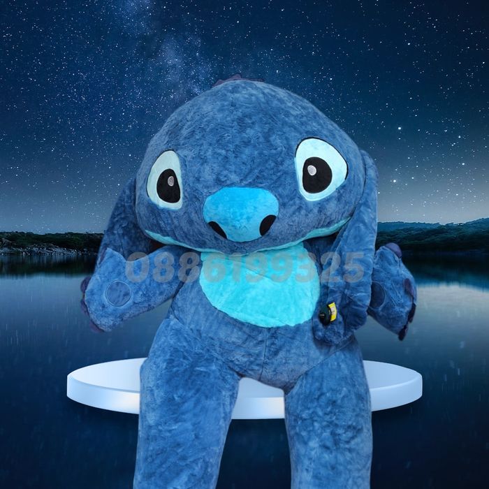 Голям плюшен Стич, 120см Lilo Stitch плюшени играчки Лило и Стич