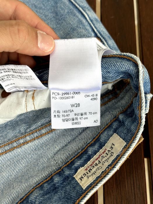 Дамски къси панталони LEVI'S (Premium 501) - размер 28, Отлично състояние