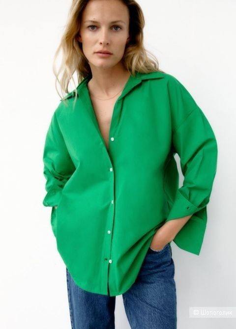 ZARA oversized риза р-р С
