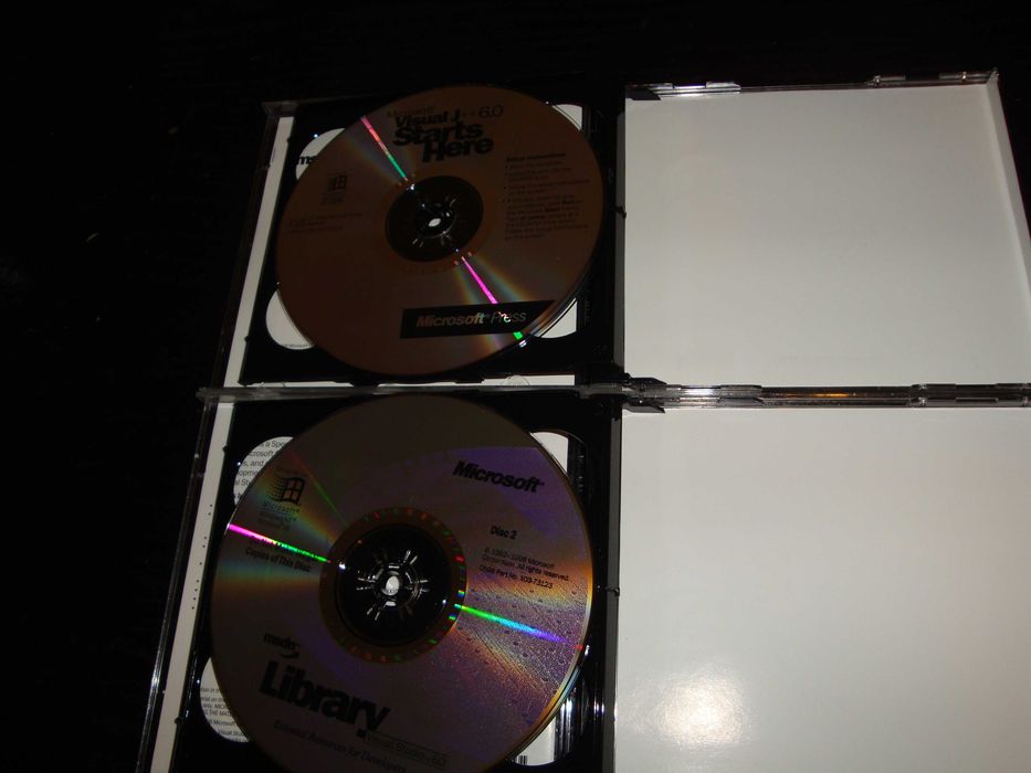 set CD vintage colectie Microsoft Visual J++ MSDN Library windows 98