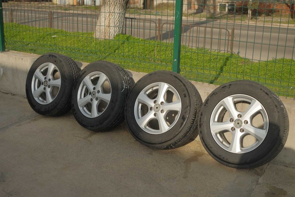 Aлуминиеви джанти 5x114.3 16 ценрален отвор 60.1 Lexus, Toyota, Kia