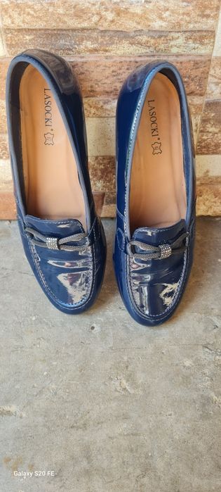 Ескадрили естествена кожа38 номер с подарък