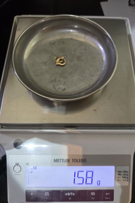 Cercei aur 18 K fetita