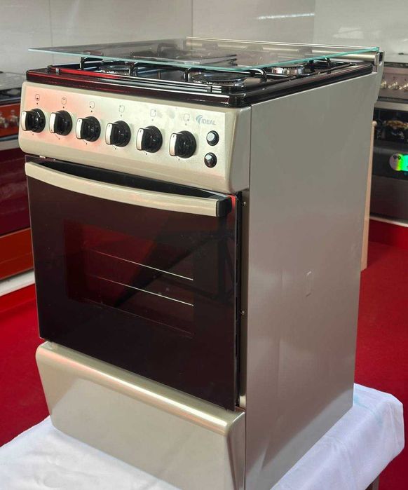 Газовая плита Ideal конфорки oбъем+ Доставка