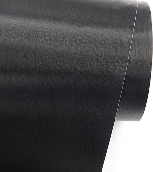 Фолио Automat, Черен драскан Алуминий, 1.52м