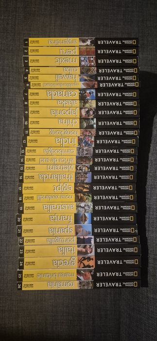 National Geographic Traveler  -  Editura Adevarul (26 volume)