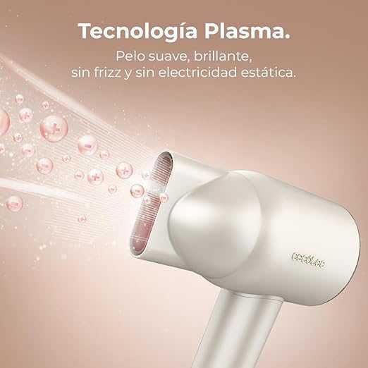 Сешоар Cecotec DryGlam Waves Champagne безчетков мотор 1600W 4в1