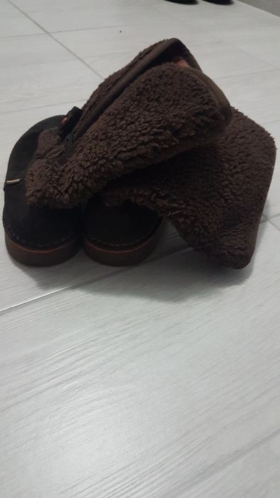 Ghete piele intoarsa 36
