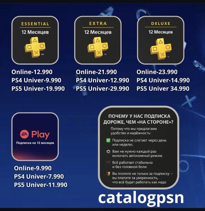 PS4 / PS5 үшін цифрлық ойындар.