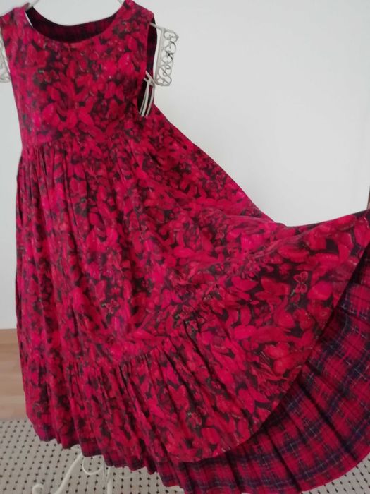 rochie fetite cu doua fete SEESAW England