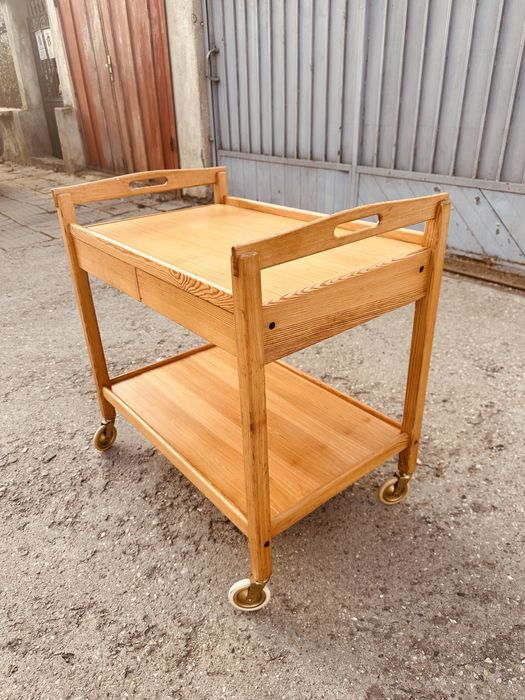 Винтидж шведска сервизна количка – 60-те години