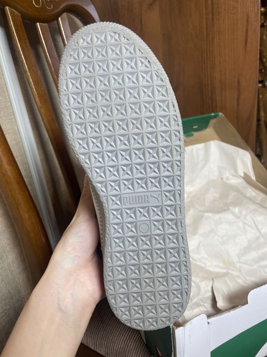 Кажаные кроссовки puma