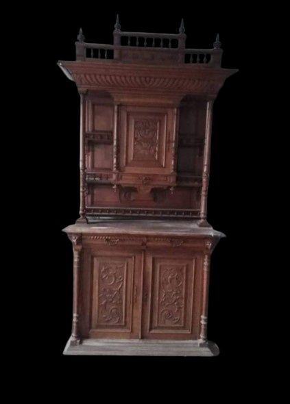 Античен шкаф за реставрация Хенри 2ри орех