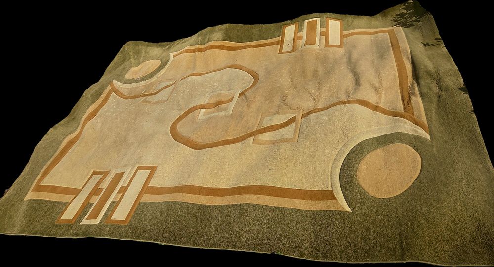 Ковер 3х4 destiny  плотный выбитый