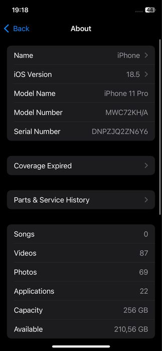 Iphone 11 pro ideyal