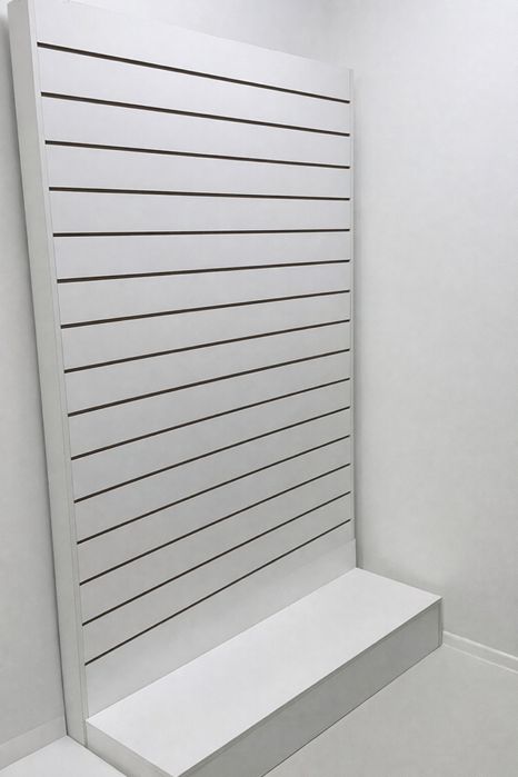 Продам стеллажи, экопанели, стол, диван для офиса