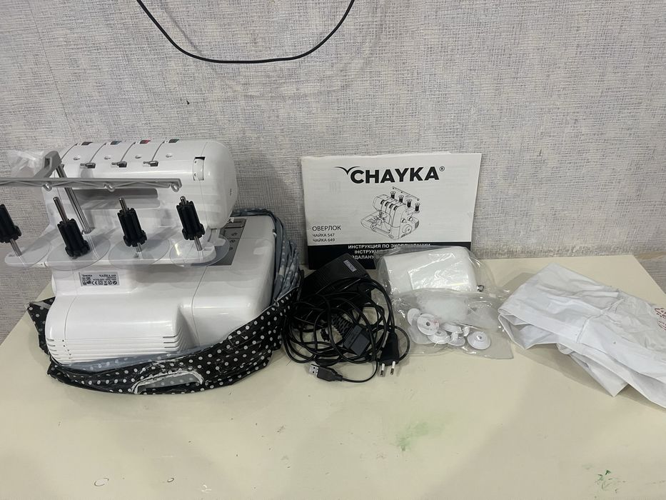 оверлок чайка 649