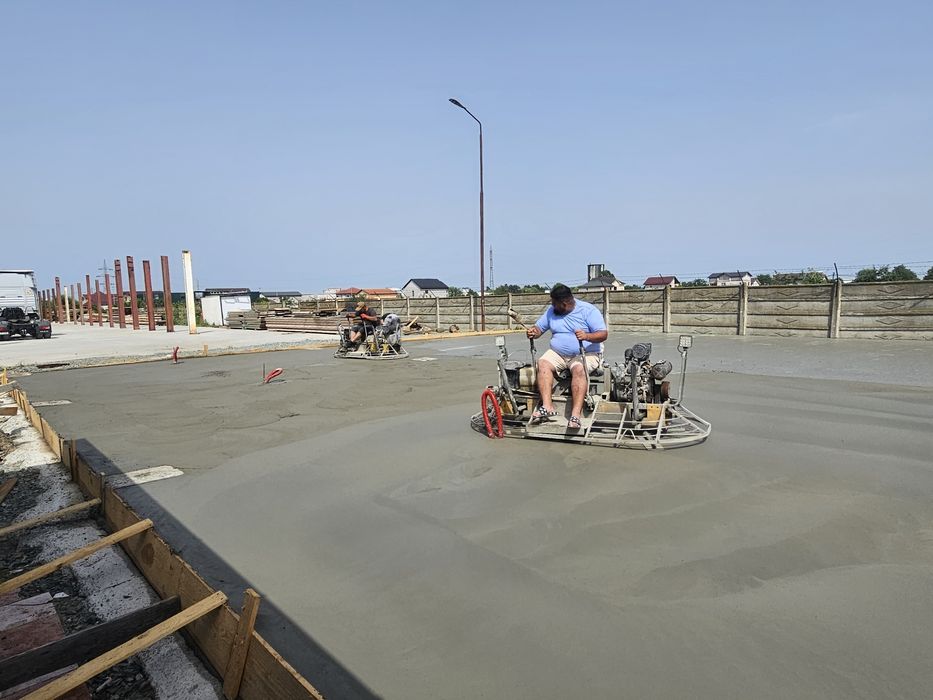 Turnari beton finisat si elicopterizat mecanic