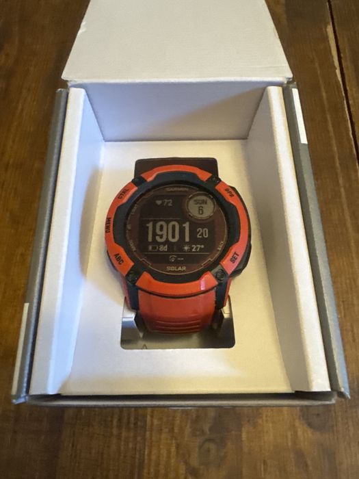 Часовник Garmin instinct 2x solar - Flame red