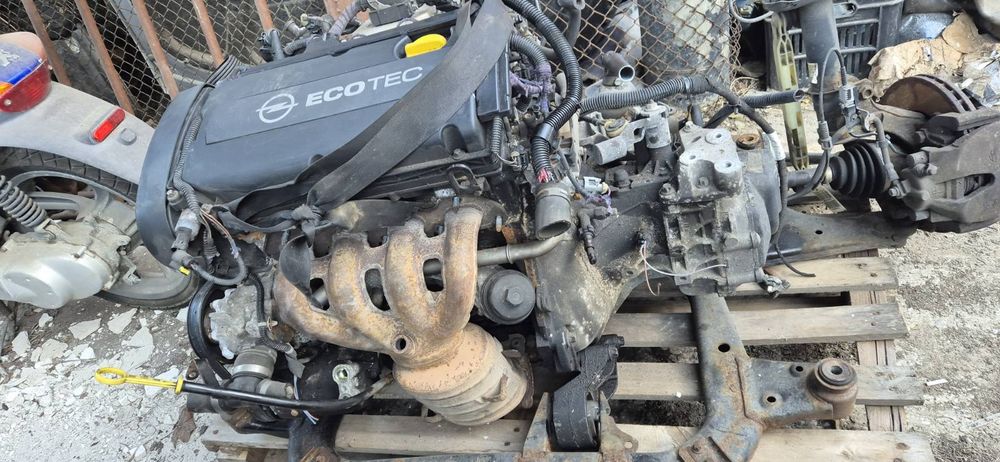 Двигател скорости пълен комплект от зафира б 1.6 115кс