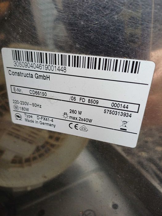 Plita inductie si cuptor electric AEG +hota integral inox constructa