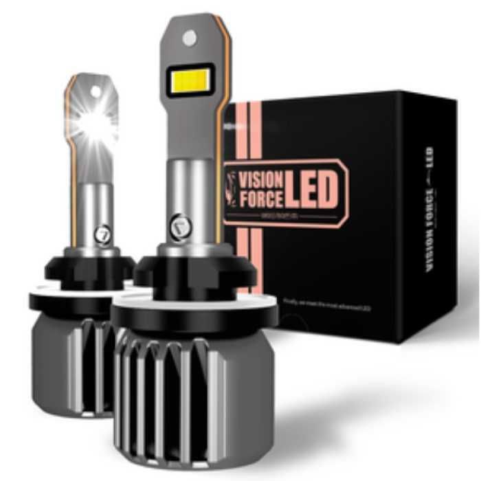 LED крушки Automat, Canbus, Mini, H3, 12000LM, 12V, 6000K