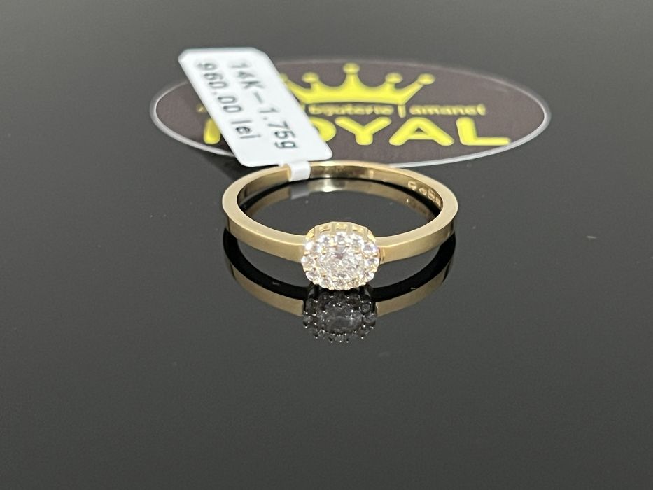 Bijuteria Royal CB : Inel  dama aur 14K  1,75 grame
