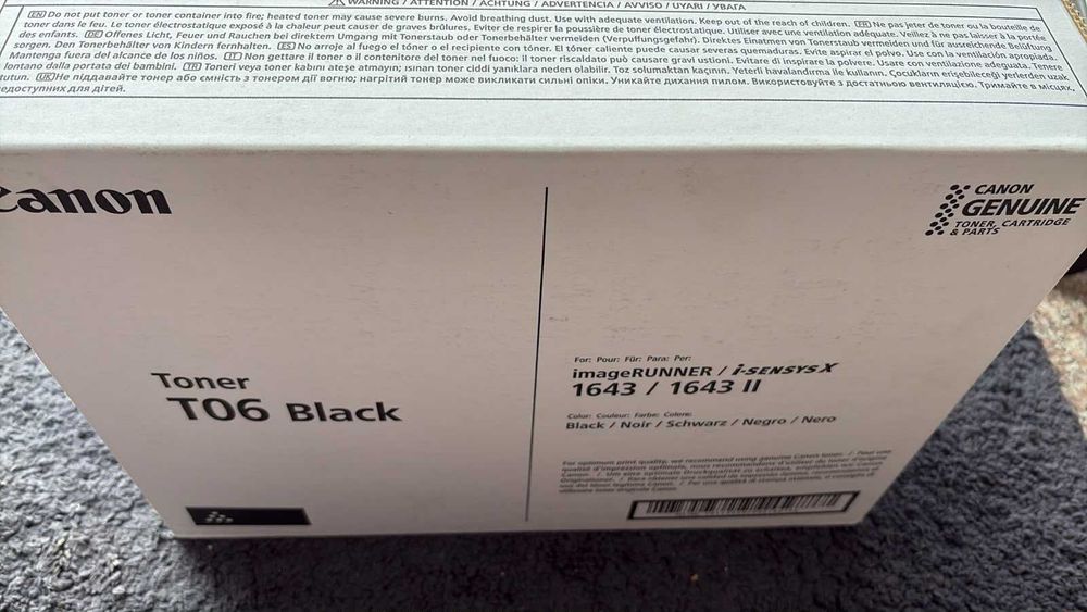 Canon CRGT06 Cartus Toner negru ORIGINAL T06