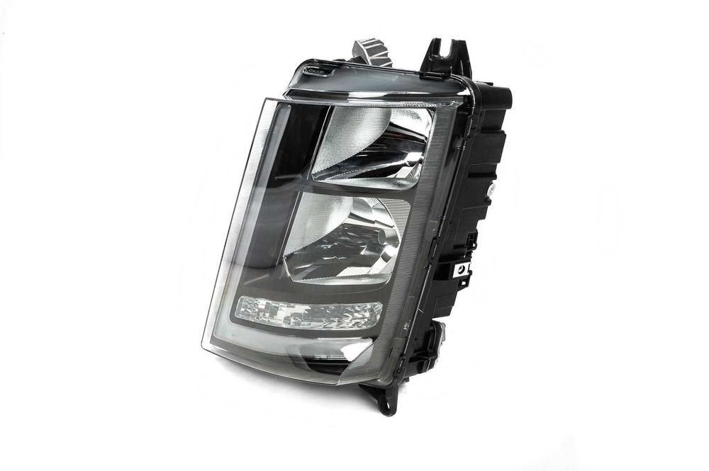 Фарове Фар за Volvo FH IV 2013 - 2020 / Волво ФХ4 Черни рамки LED DRL