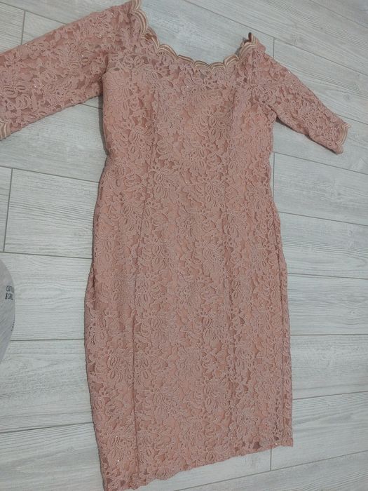 Къса рокля. 7/8 ръкав
