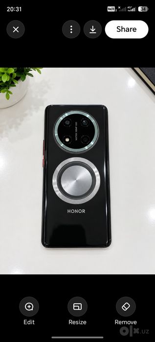 Honor X 9c  256 /8 xotira yangi holatda karobkasi bor