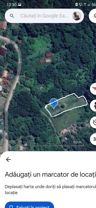 Teren intravilan si padure