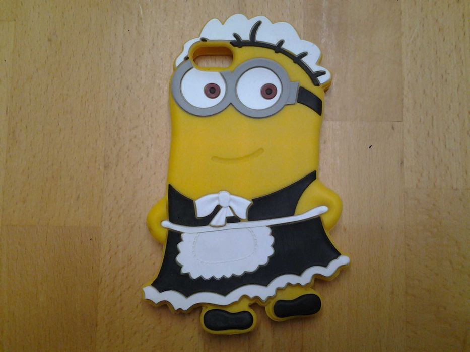 Husa Telefon Smartphone | Silicon 3D Minioni | 13 cm