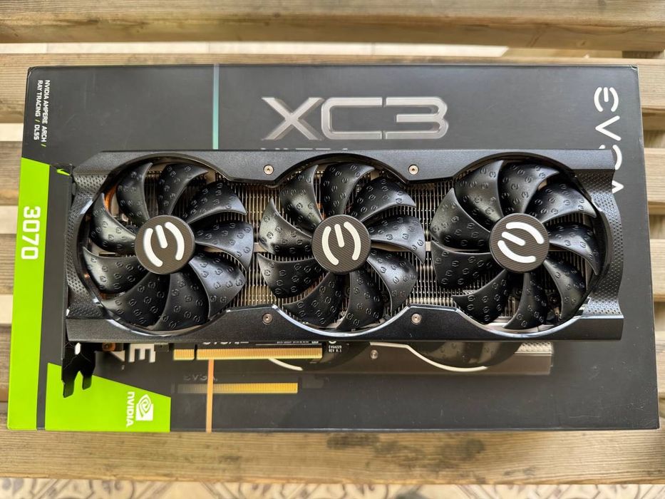 Видеокарта EVGA RTX 3070 8GB