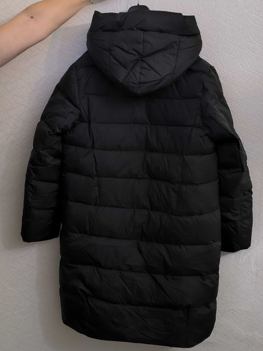 Дамско черно зимно яке
