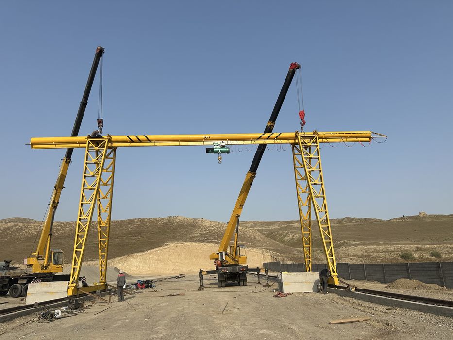 Казловой кран 25 метр,