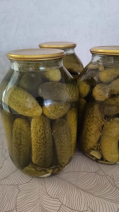 Огурцы маринованные домашние