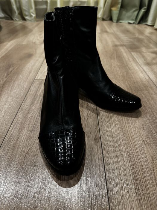 Боти от естествена кожа нови, 37 номер