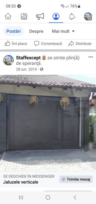 Usi de garaj tip rulou sau sectionale